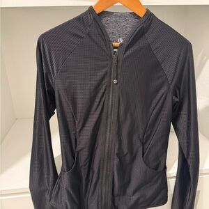 lululemon x Soul Cycle Reversible mesh full zip jacket SOUL back